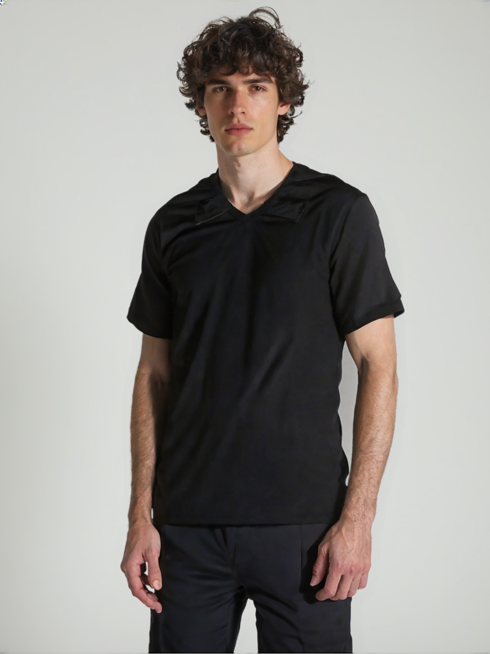 Black Cotton Rich T-Shirt – Soft, Durable Everyday Wear | Choose Any 3 Sizes