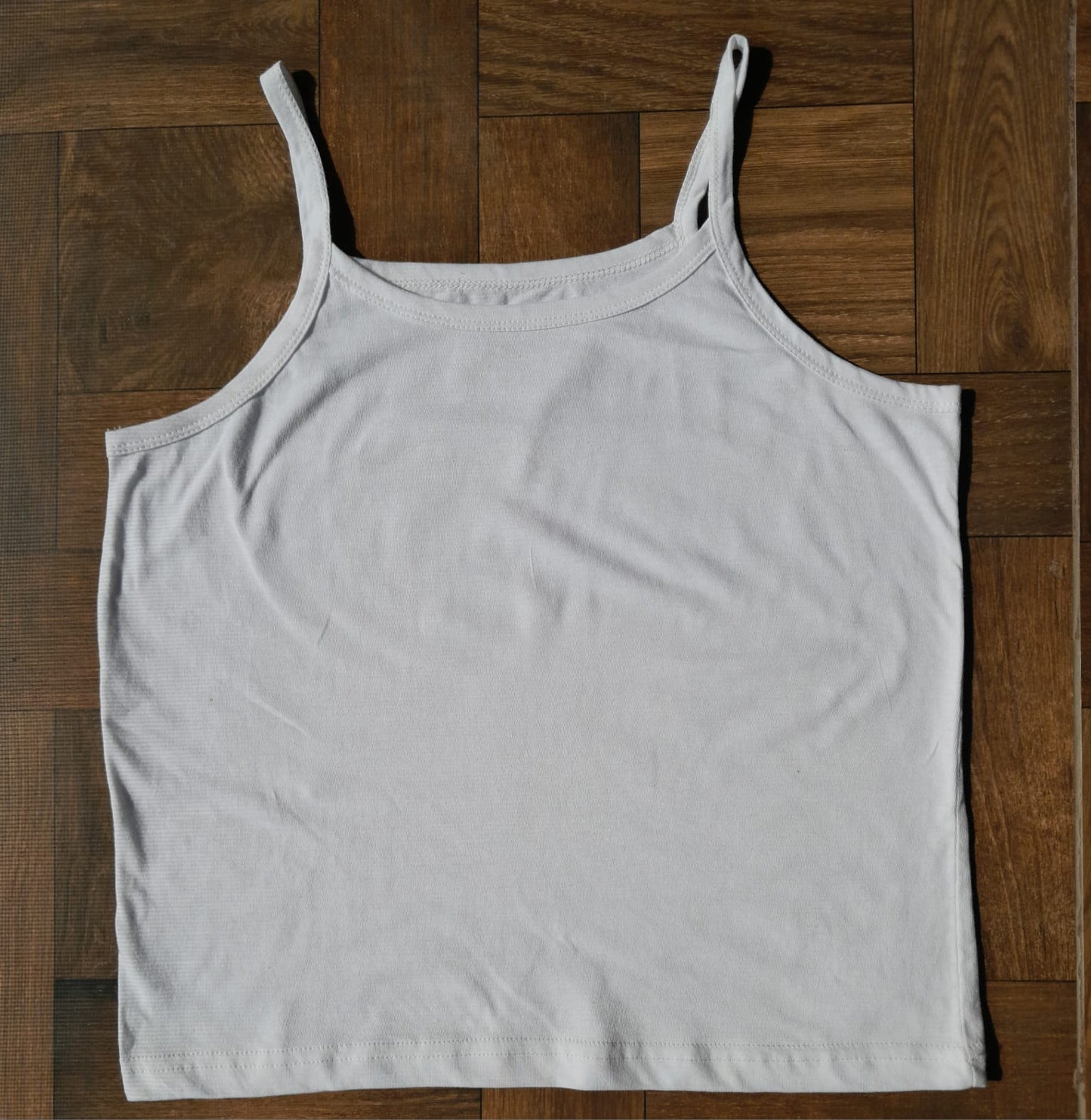 Free Size Camisole for Teenagers in Rich Cotton Breathable Jersey Fabric: