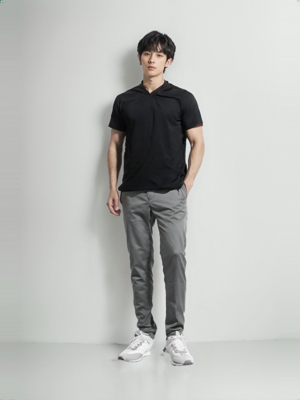 Black Cotton Rich T-Shirt – Soft, Durable Everyday Wear | Choose Any 3 Sizes