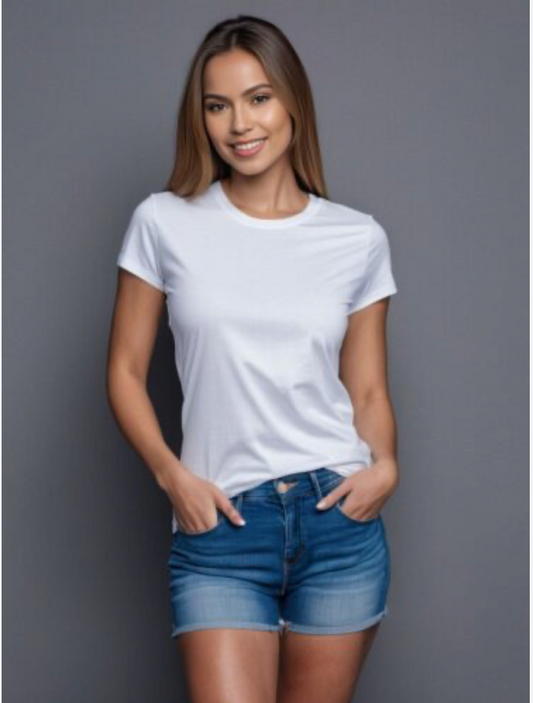 Rich Cotton White T-Shirt