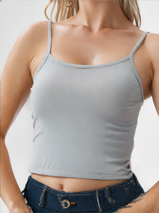 Free Size Camisole for Teenagers in Rich Cotton Breathable Jersey Fabric: