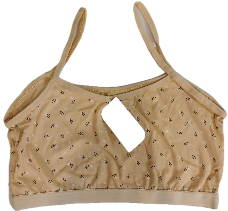 Teen Girls Strips Camisole / Vest (Half) – Cotton | Set of 2