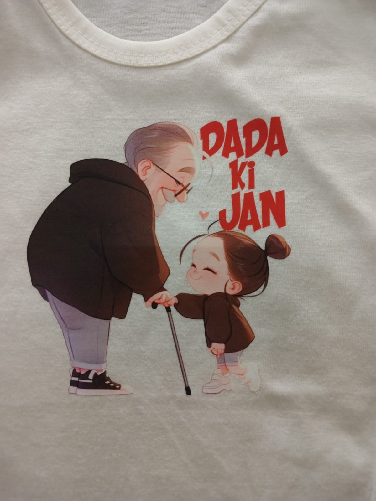 "DADA KI JAN" Cotton Romper – Short Sleeve Infant Bodysuit UNISEX